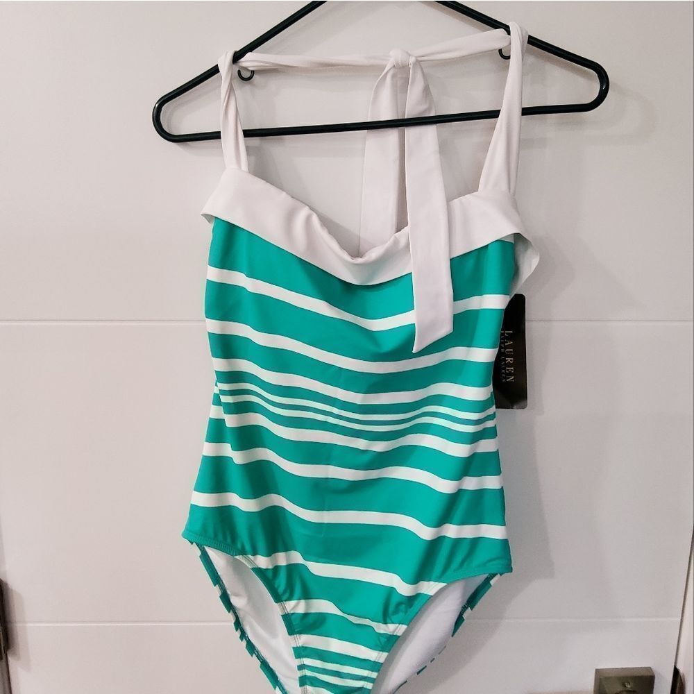 Lauren Ralph Lauren Swimsuit One Piece Size 8